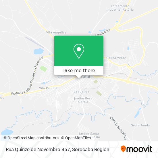 Rua Quinze de Novembro 857 map