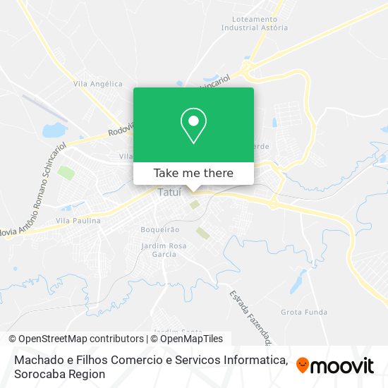 Machado e Filhos Comercio e Servicos Informatica map