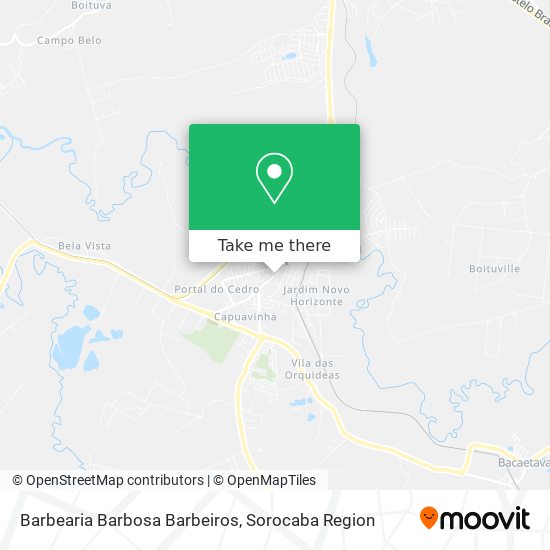 Barbearia Barbosa Barbeiros map