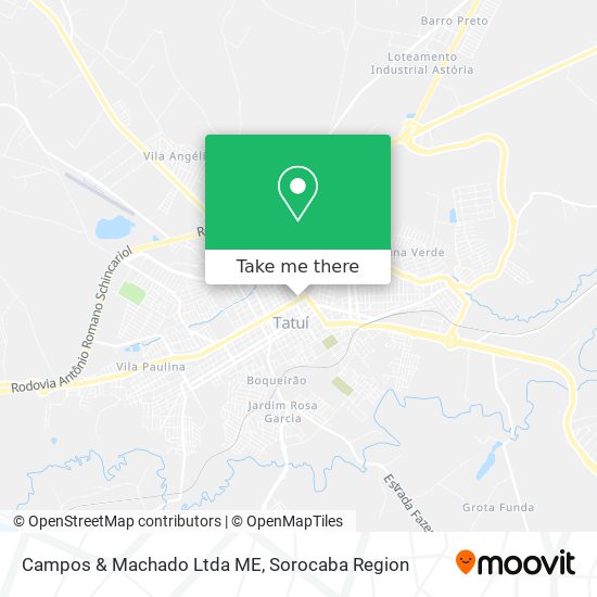 Campos & Machado Ltda ME map