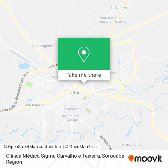 Clínica Médica Sigma Carvalho e Teixeira map