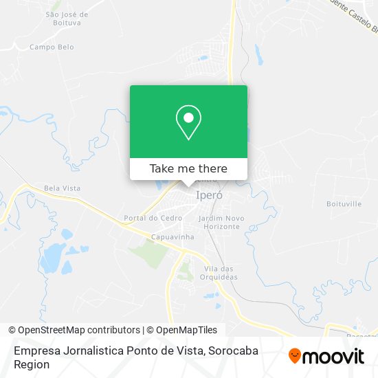 Empresa Jornalistica Ponto de Vista map