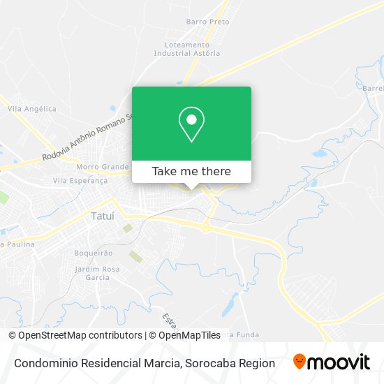 Mapa Condominio Residencial Marcia