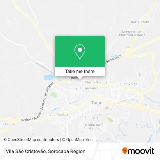 Vila São Cristóvão map