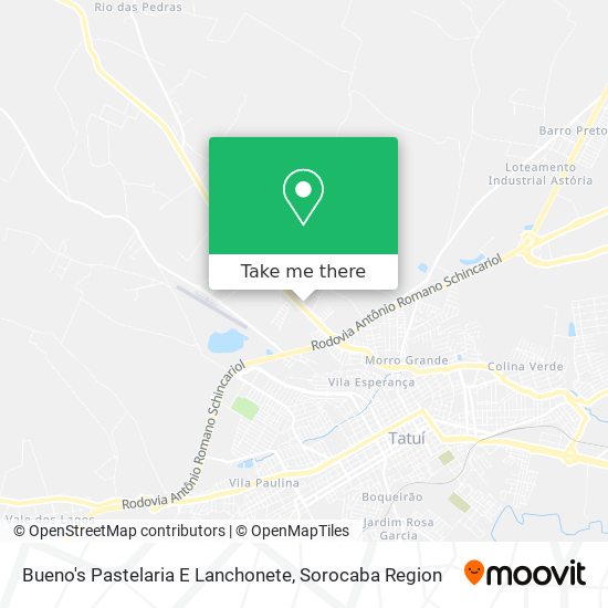 Bueno's Pastelaria E Lanchonete map