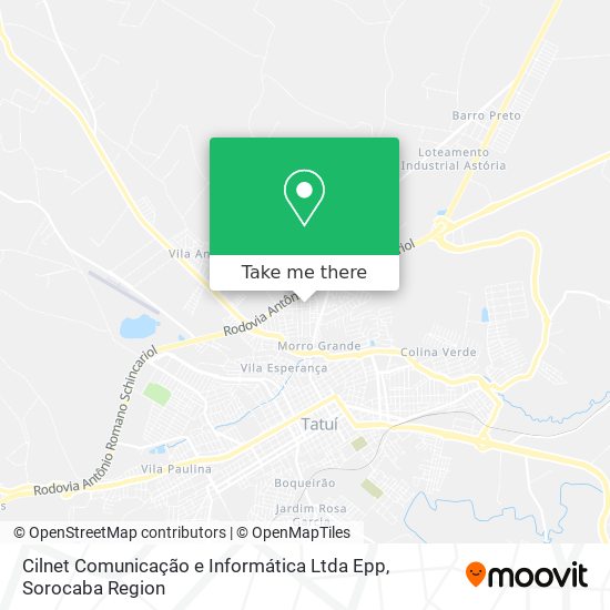 Cilnet Comunicação e Informática Ltda Epp map