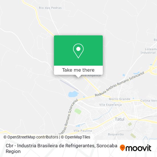 Cbr - Industria Brasileira de Refrigerantes map
