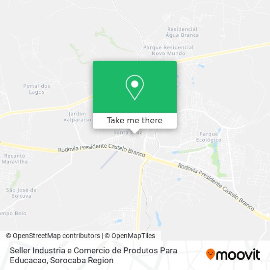 Seller Industria e Comercio de Produtos Para Educacao map