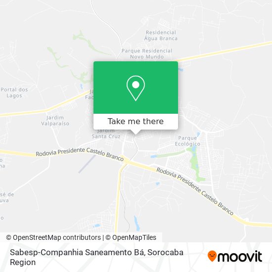 Sabesp-Companhia Saneamento Bá map