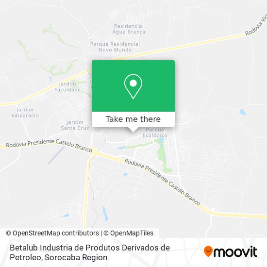 Betalub Industria de Produtos Derivados de Petroleo map