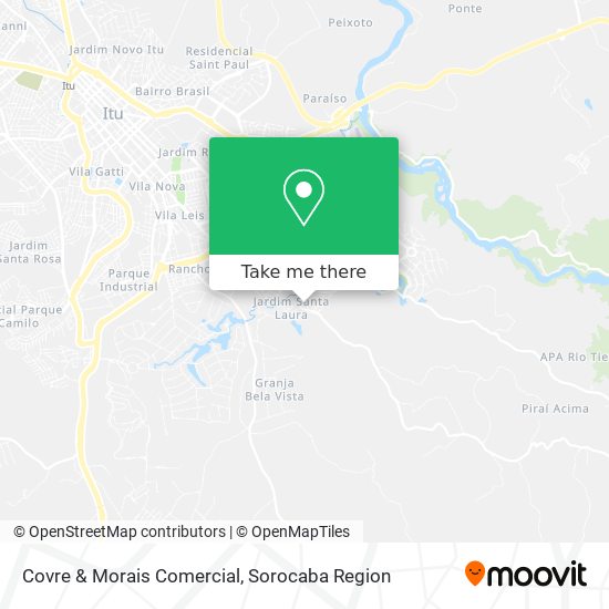 Covre & Morais Comercial map