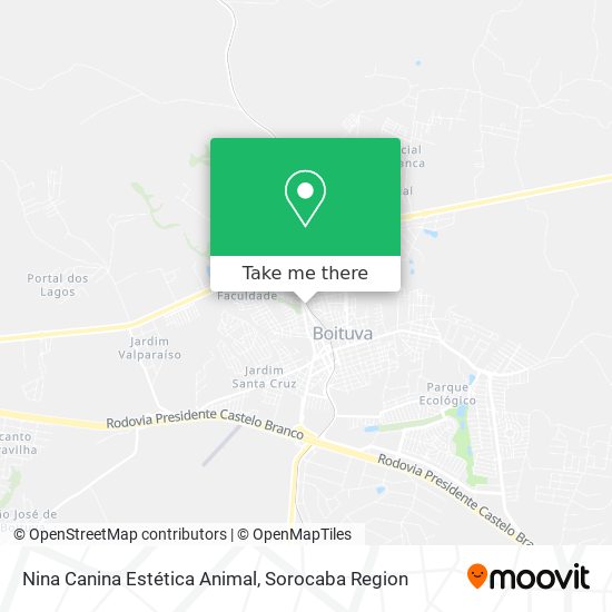 Nina Canina Estética Animal map