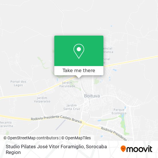 Studio Pilates José Vitor Foramiglio map