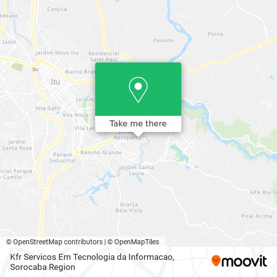 Kfr Servicos Em Tecnologia da Informacao map