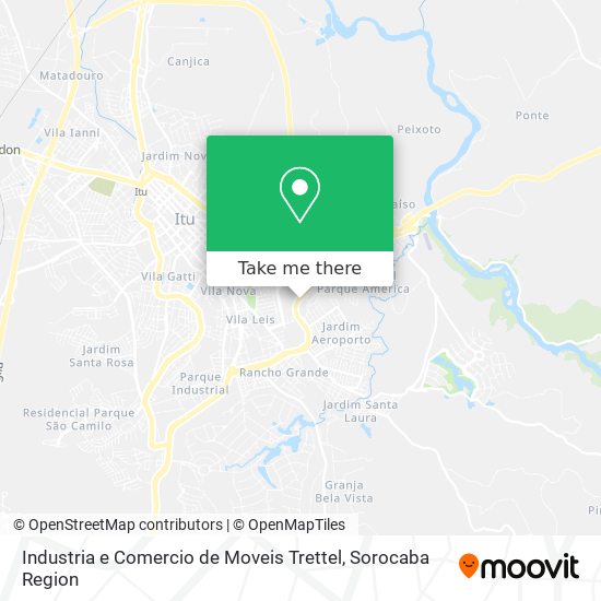 Industria e Comercio de Moveis Trettel map