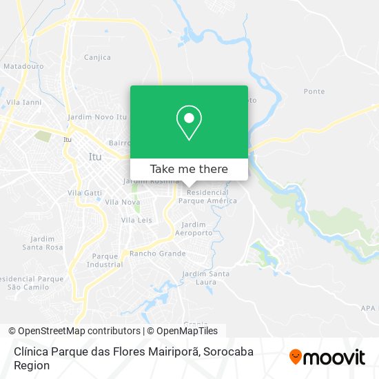 Clínica Parque das Flores Mairiporã map