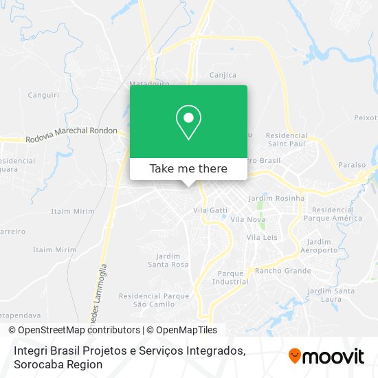 Integri Brasil Projetos e Serviços Integrados map