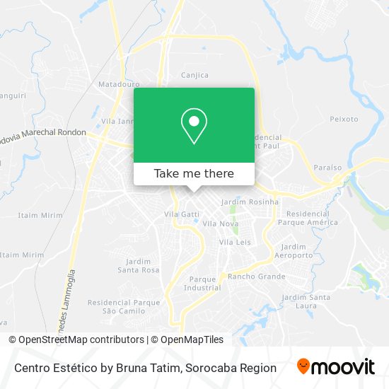 Centro Estético by Bruna Tatim map