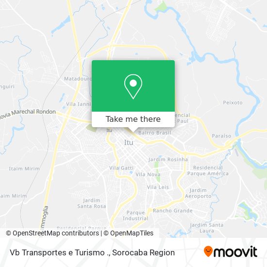 Vb Transportes e Turismo . map