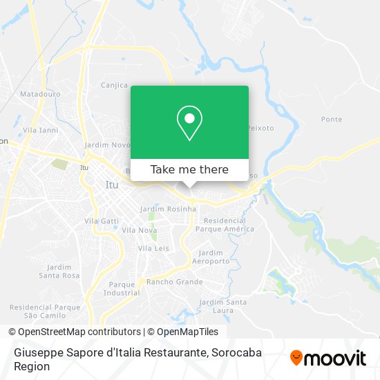 Giuseppe Sapore d'Italia Restaurante map