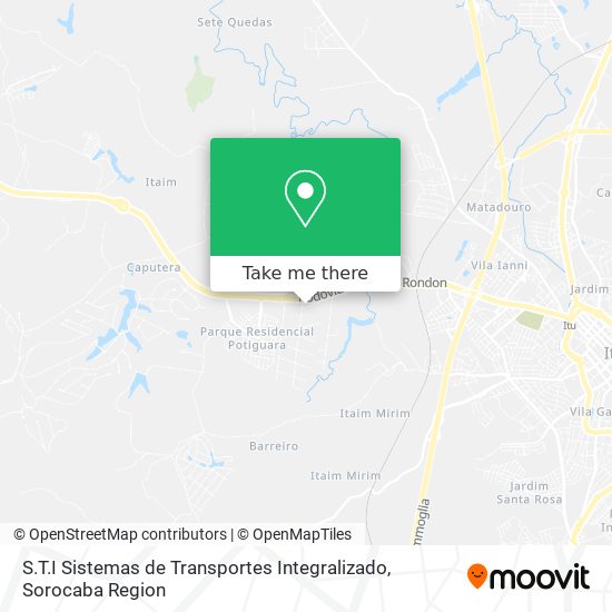 S.T.I Sistemas de Transportes Integralizado map