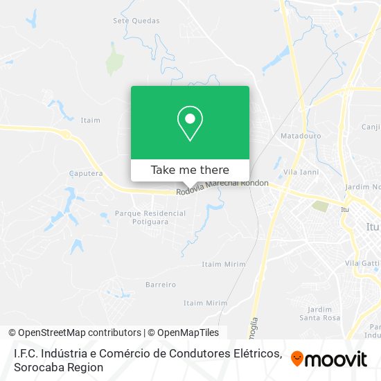 I.F.C. Indústria e Comércio de Condutores Elétricos map