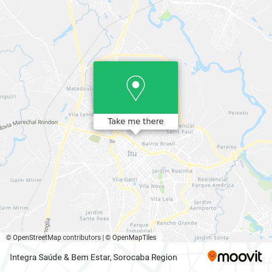 Integra Saúde & Bem Estar map