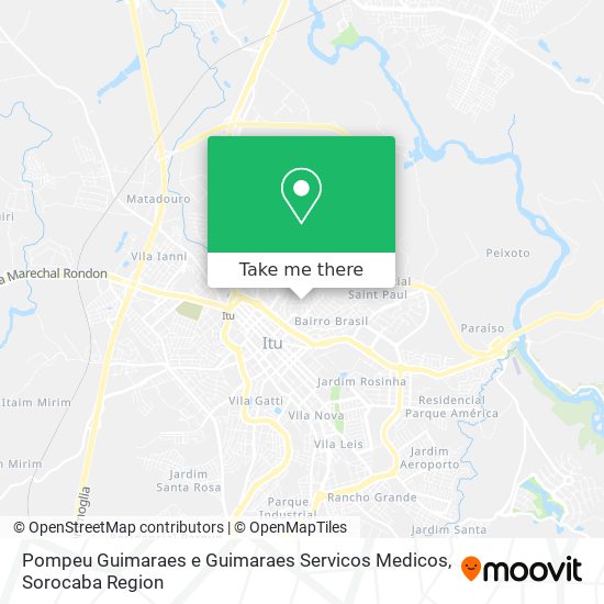 Pompeu Guimaraes e Guimaraes Servicos Medicos map