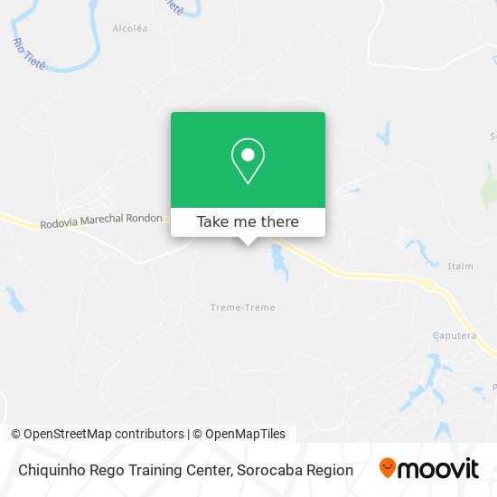 Chiquinho Rego Training Center map