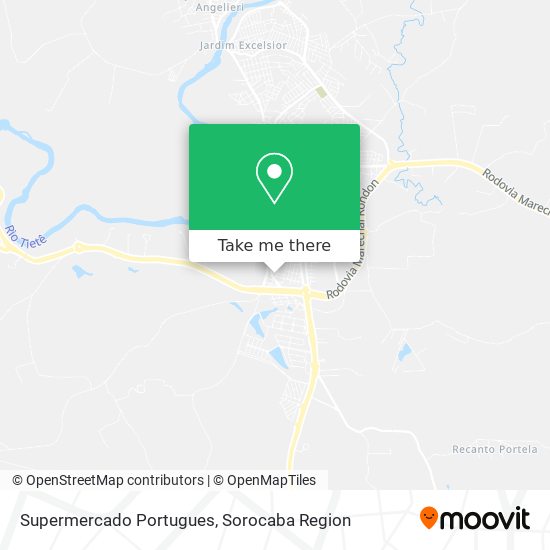 Mapa Supermercado Portugues