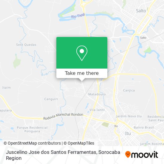 Juscelino Jose dos Santos Ferramentas map