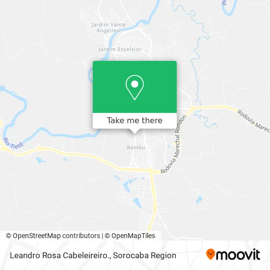 Leandro Rosa Cabeleireiro. map