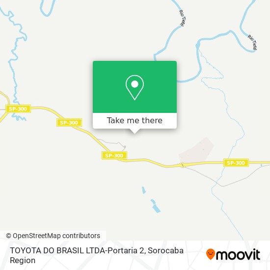 TOYOTA DO BRASIL LTDA-Portaria 2 map