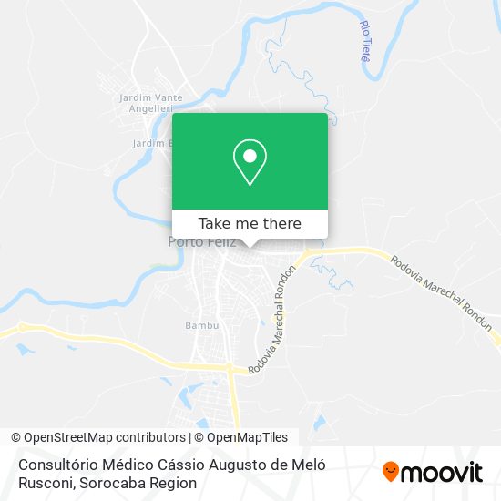Consultório Médico Cássio Augusto de Meló Rusconi map