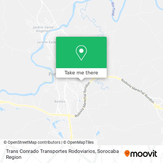 Trans Conrado Transportes Rodoviarios map