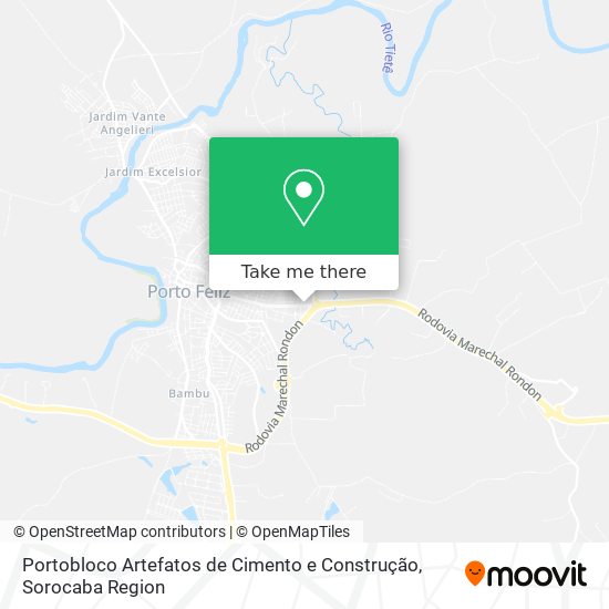 Mapa Portobloco Artefatos de Cimento e Construção