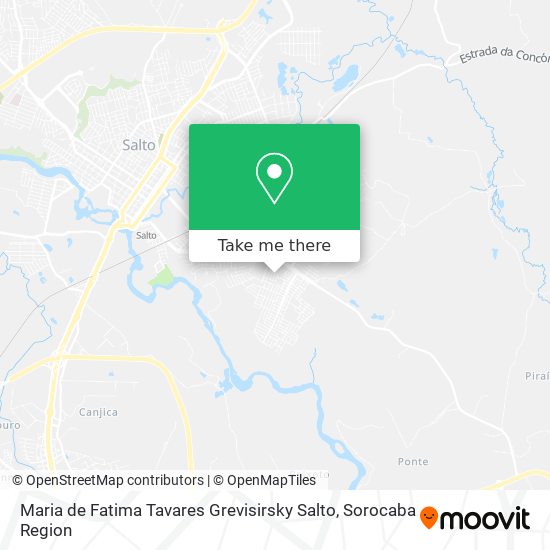 Mapa Maria de Fatima Tavares Grevisirsky Salto