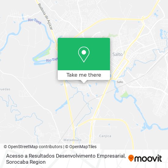 Acesso a Resultados Desenvolvimento Empresarial map