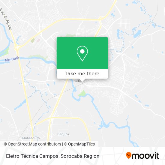 Eletro Técnica Campos map