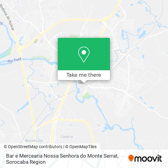 Bar e Mercearia Nossa Senhora do Monte Serrat map