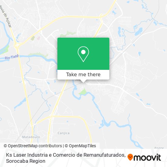 Ks Laser Industria e Comercio de Remanufaturados map