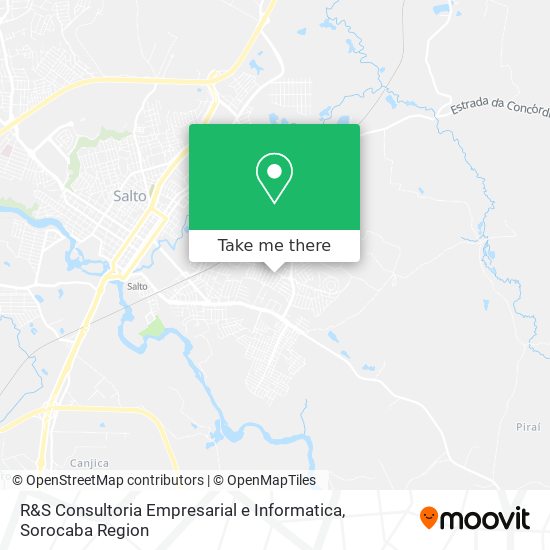 R&S Consultoria Empresarial e Informatica map