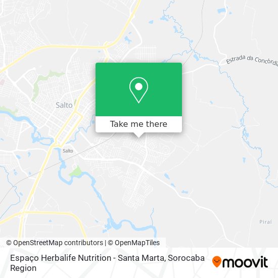 Espaço Herbalife Nutrition - Santa Marta map