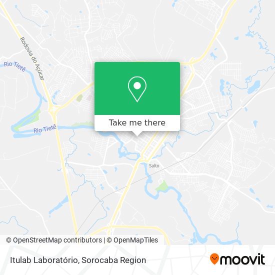 Itulab Laboratório map