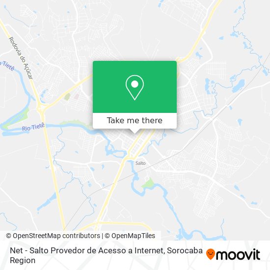 Net - Salto Provedor de Acesso a Internet map