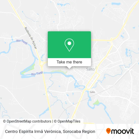Centro Espírita Irmã Verônica map