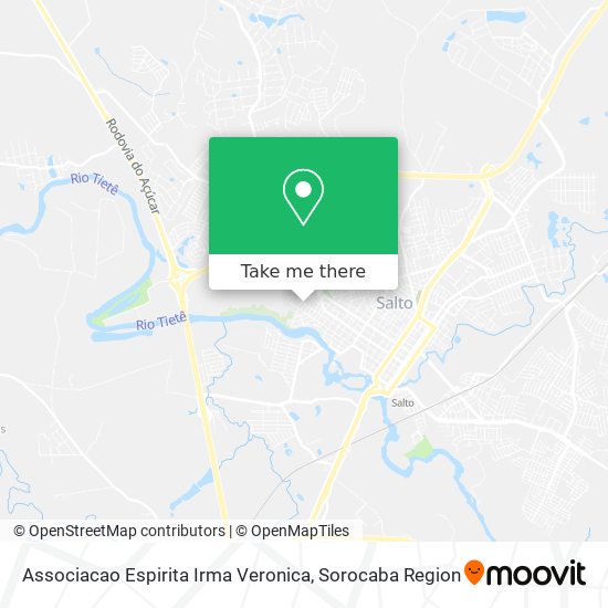 Associacao Espirita Irma Veronica map
