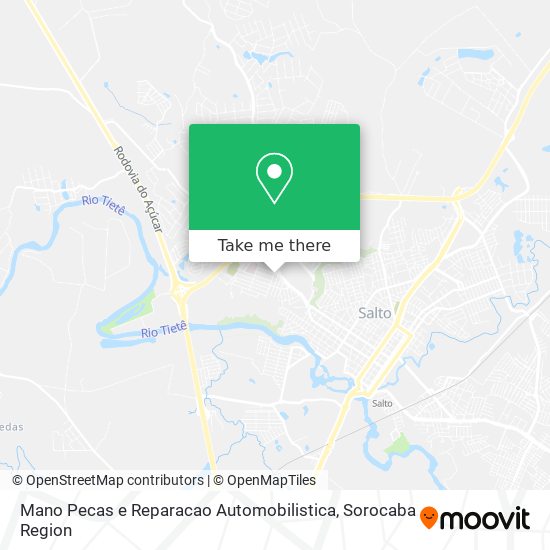 Mano Pecas e Reparacao Automobilistica map