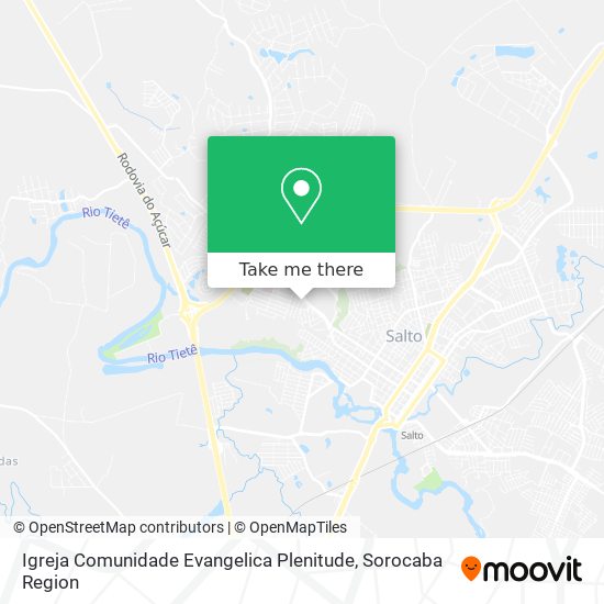 Igreja Comunidade Evangelica Plenitude map