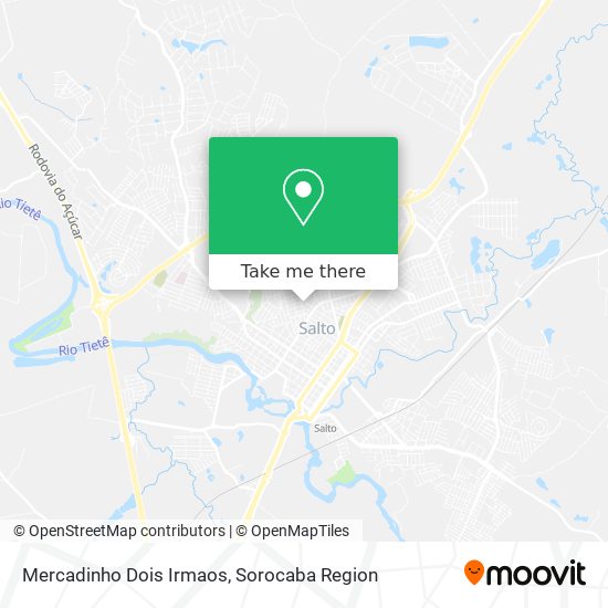 Mercadinho Dois Irmaos map